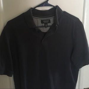 Nordstrom Men’s Shop Navy Blue Polo Shirt Medium